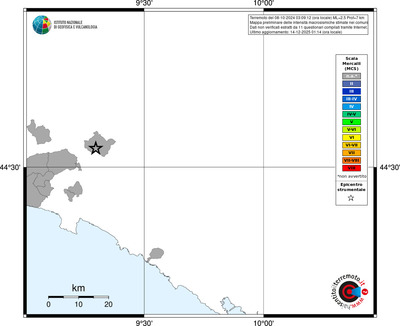 Mappa MCS - territori comuni