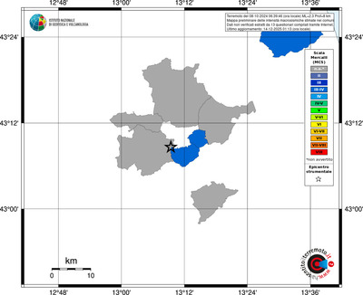 Mappa MCS - territori comuni