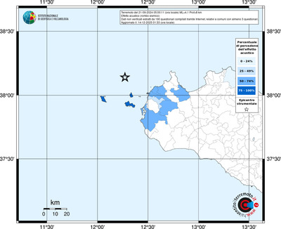Mappa territorio comunale con almeno 3 questionari