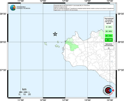 Mappa territorio comunale con almeno 3 questionari