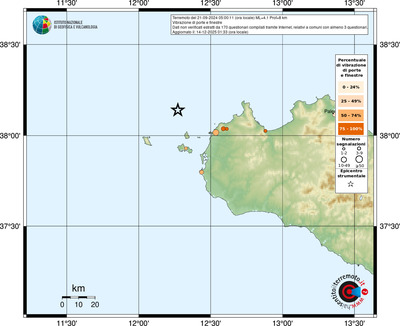 Mappa comuni con almeno 3 questionari