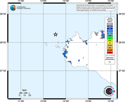 Mappa MCS - territori località
