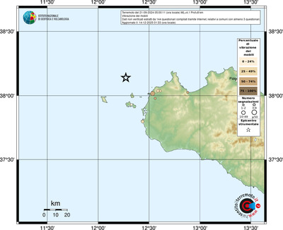 Mappa comuni con almeno 3 questionari