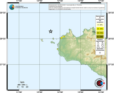 Mappa comuni con almeno 3 questionari