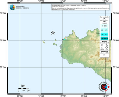 Mappa comuni con almeno 3 questionari