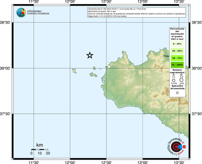 Mappa comuni con almeno 3 questionari