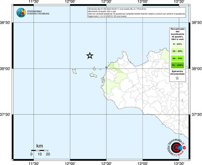 Mappa territorio comunale con almeno 3 questionari