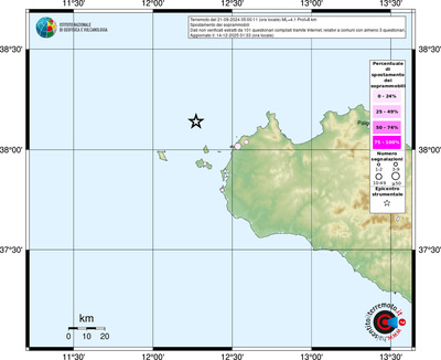 Mappa comuni con almeno 3 questionari