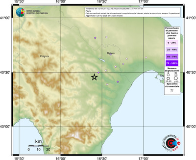 Mappa comuni con almeno 3 questionari