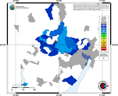 Mappa MCS - territori comuni