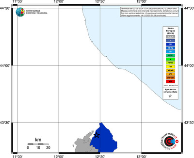 Mappa EMS - territori comuni