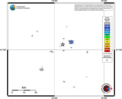 Mappa MCS - territori località
