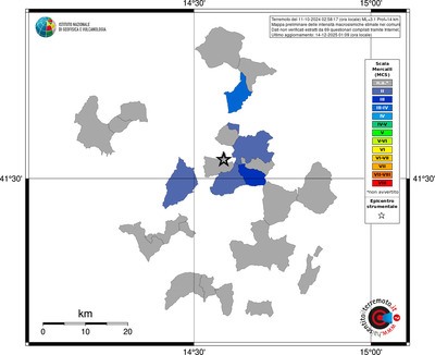 Mappa MCS - territori comuni