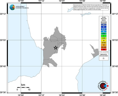 Mappa MCS - territori comuni