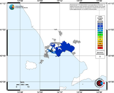 Mappa EMS - territori località