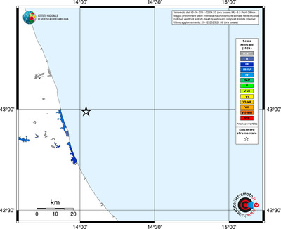 Mappa MCS - territori località