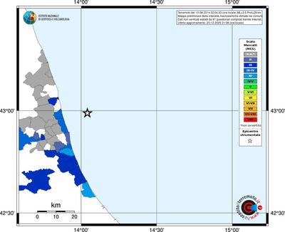 Mappa MCS - territori comuni