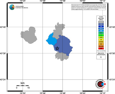 Mappa MCS - territori comuni