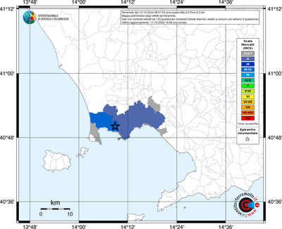 Mappa MCS riferita ai limiti comunali