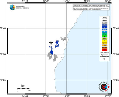 Mappa MCS - territori località