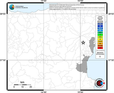 Mappa MCS riferita ai limiti comunali