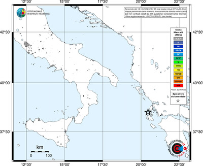 Mappa MCS - territori delle località