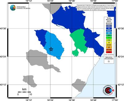 Mappa MCS - territori comuni