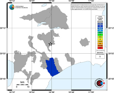 Mappa EMS - territori comuni