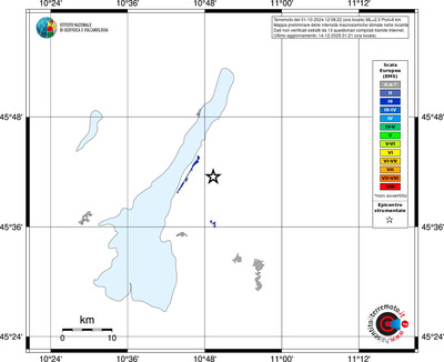 Mappa EMS - territori località