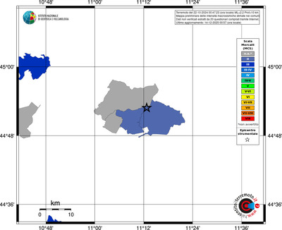Mappa MCS - territori comuni
