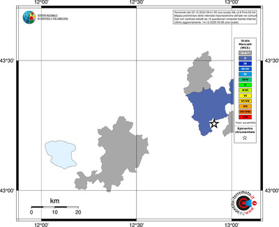 Mappa MCS - territori comuni