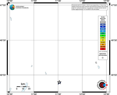 Mappa MCS - territori località