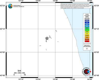 Mappa EMS - territori località