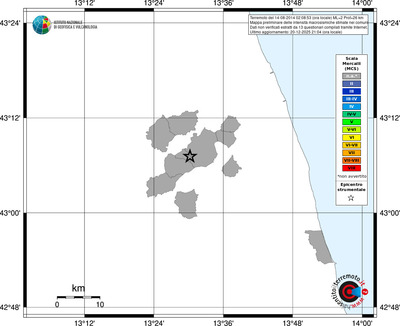 Mappa MCS - territori comuni