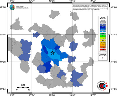 Mappa MCS - territori comuni