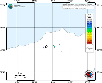 Mappa EMS - territori località