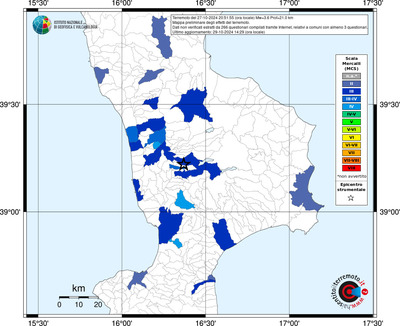 Mappa MCS riferita ai limiti comunali