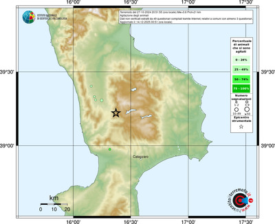 Mappa comuni con almeno 3 questionari