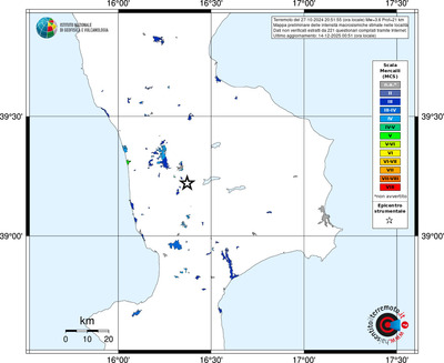 Mappa MCS - territori località