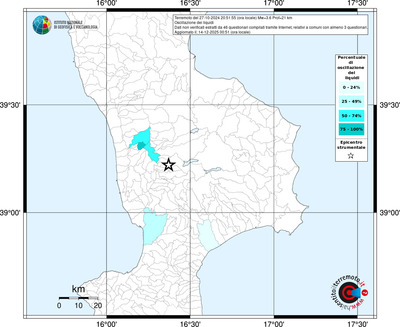 Mappa territorio comunale con almeno 3 questionari