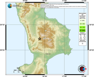 Mappa comuni con almeno 3 questionari