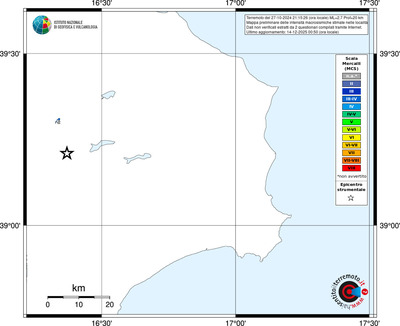 Mappa MCS - territori località