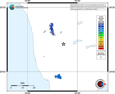 Mappa MCS - territori località