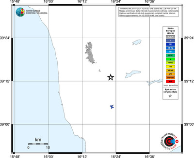 Mappa EMS - territori località