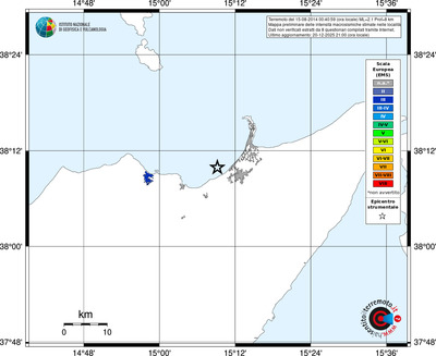 Mappa EMS - territori località