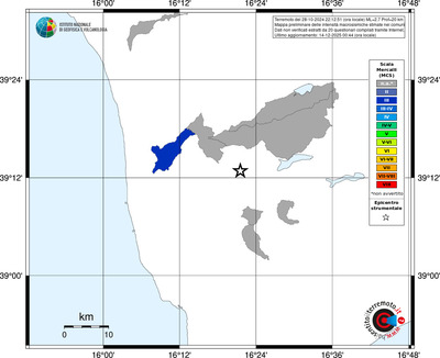 Mappa MCS - territori comuni