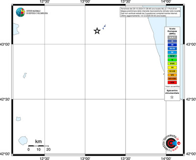 Mappa EMS - territori località