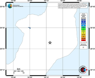 Mappa EMS - territori località