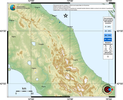 Mappa comuni con almeno 3 questionari