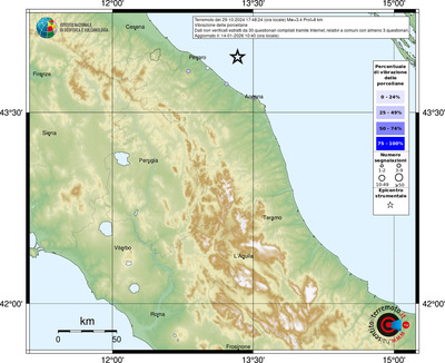 Mappa comuni con almeno 3 questionari